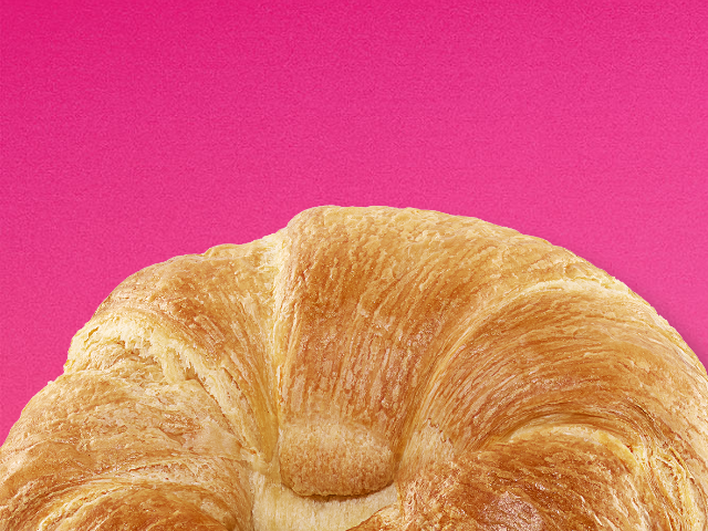 A plain croissant